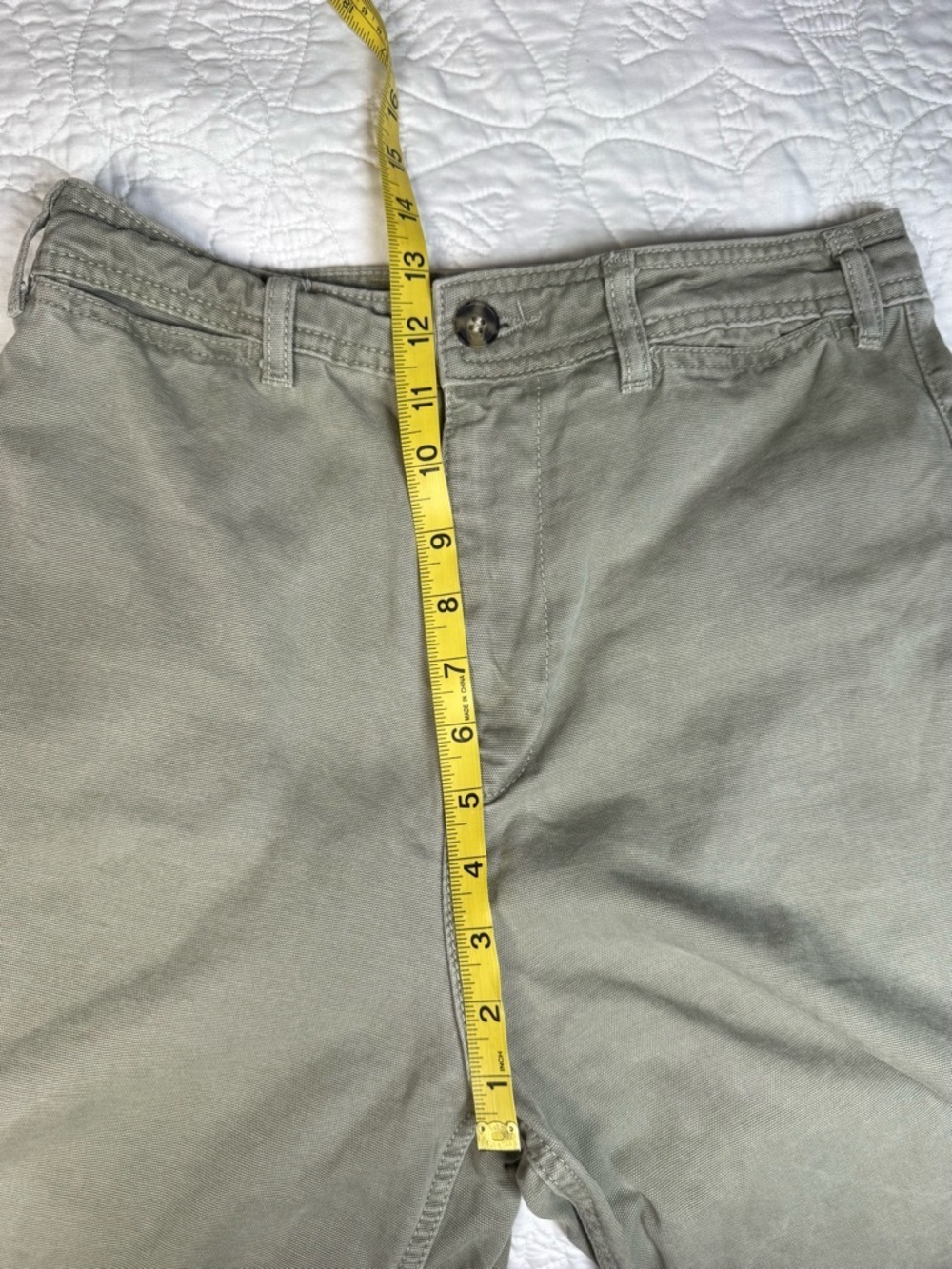 Free People We The Free Patti Wide Leg Crop Pants Green High Rise 28 - Picture 11 of 13